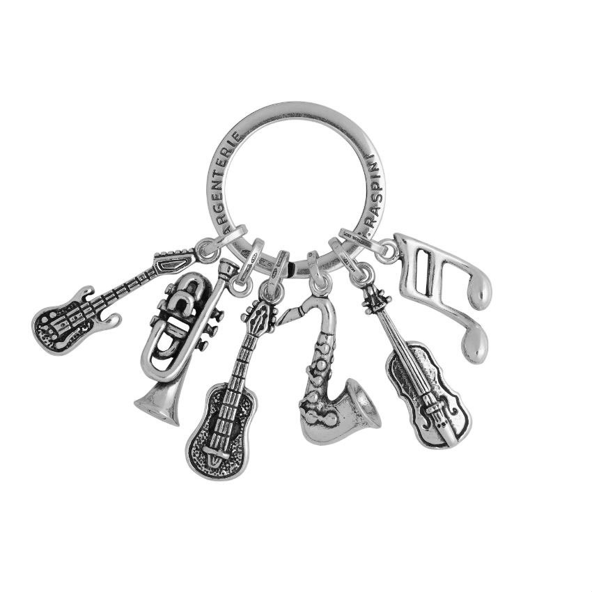 Raspini Music Keychain