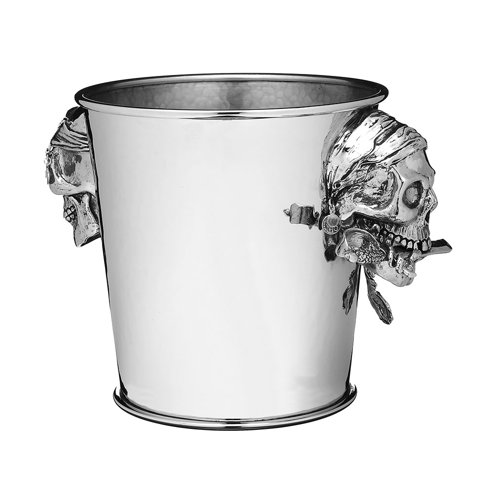 Giovanni Raspini Champagne Jack Bucket in White Bronze 20 cm