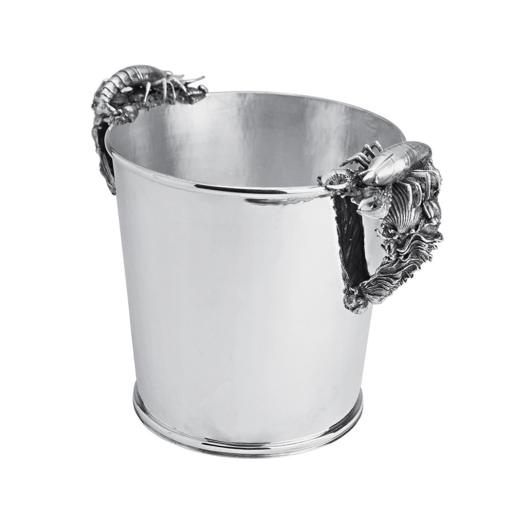 Giovanni Raspini Champagne Sea Bucket in Silver 22 cm