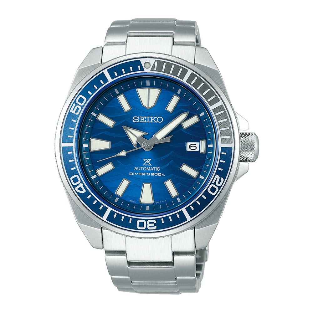 Seiko Prospex Samurai Save the Ocean Diver 200 Automatic Men's Watch 43.8 mm